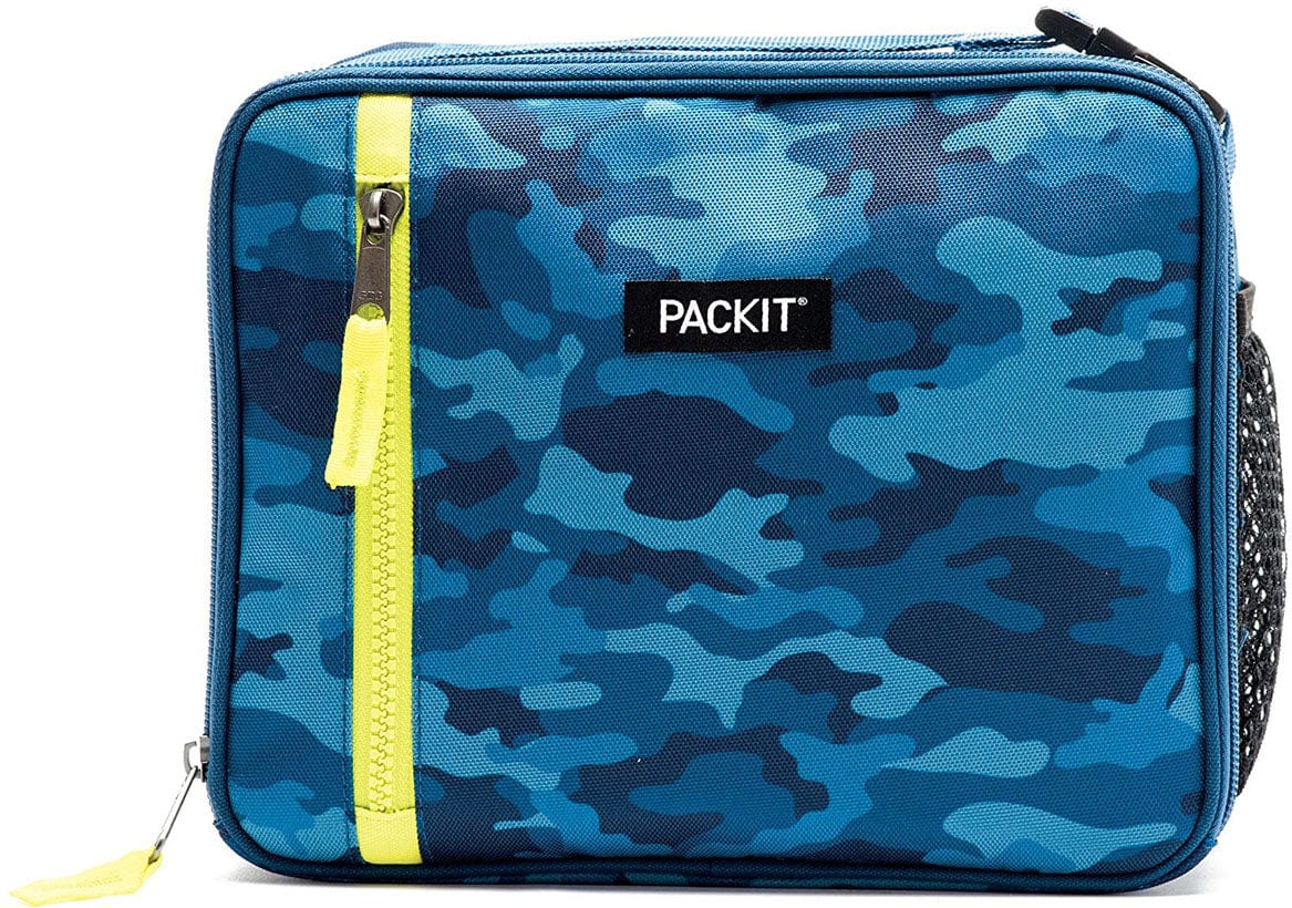 PackIt Freezable Classic Lunchbox - Blue Camo - PKT-CB-BCM