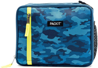 PackIt Freezable Classic Lunchbox - Blue Camo - PKT-CB-BCM