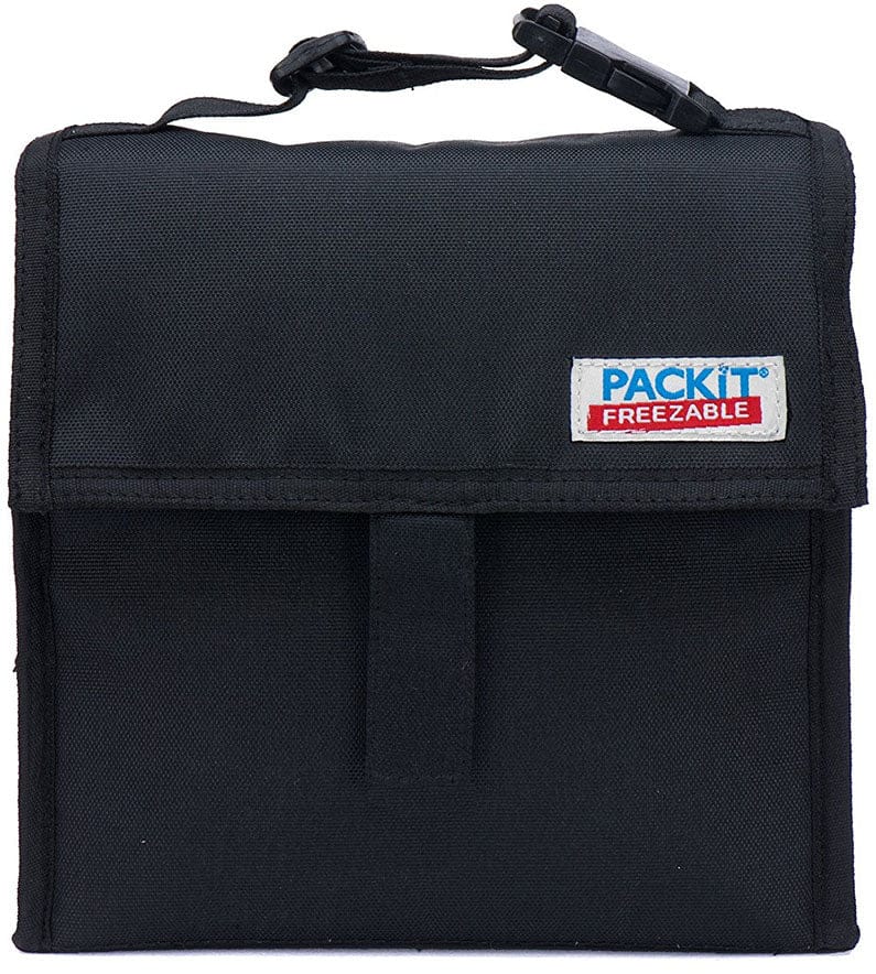 PackIt Freezable Mini Lunch Bag - Black - PKT-MC-BLA