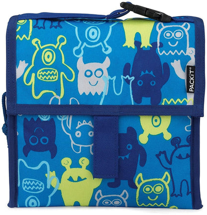 PackIt Freezable Mini Lunch Bag - Monster - PKT-MC-MNS