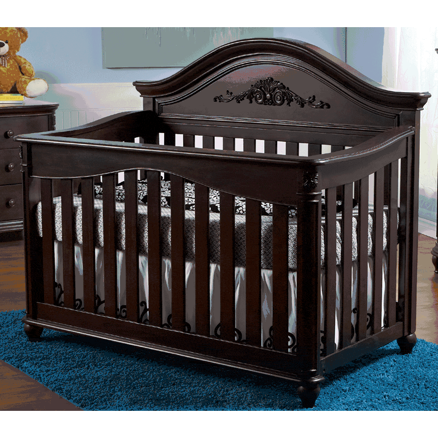 Pali Gardena Forever Crib in Mocacchino - 1800-MOCA