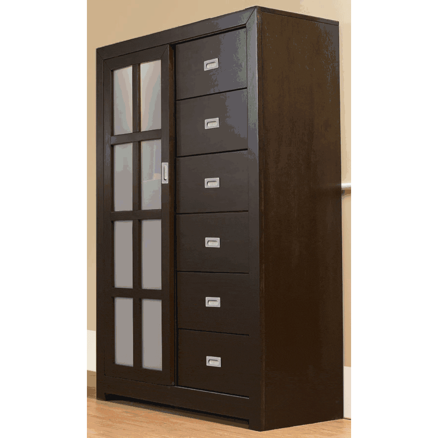 Pali Imperia 2 Piece Nursery Set in Mocacchino - Forever Crib & Armoire - 499-407MOCA