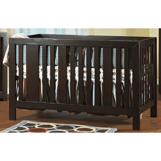Pali Imperia 2 Piece Nursery Set in Mocacchino - Forever Crib & Armoire - 499-407MOCA