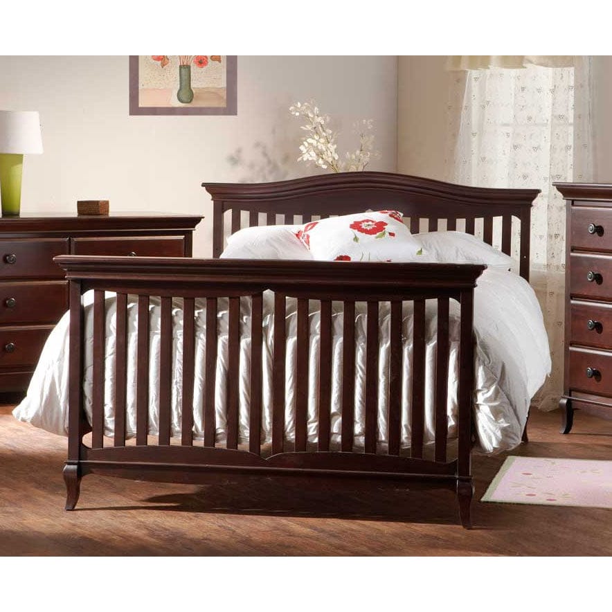 Pali Mantova Series Universal Bed Rail in Chocolate - 1016-CH