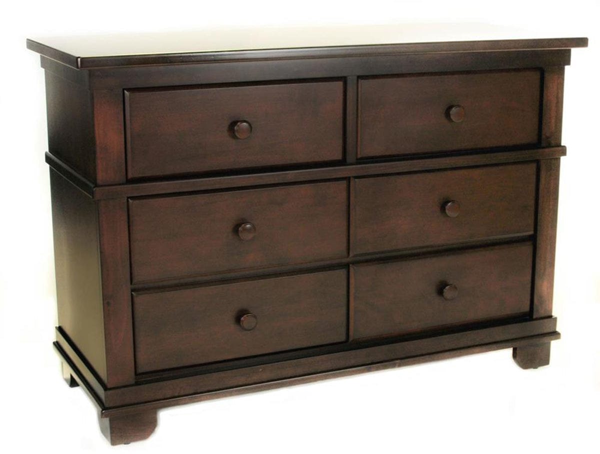 Pali Torino Series Double Dresser in Mocacchino - 1306-MO