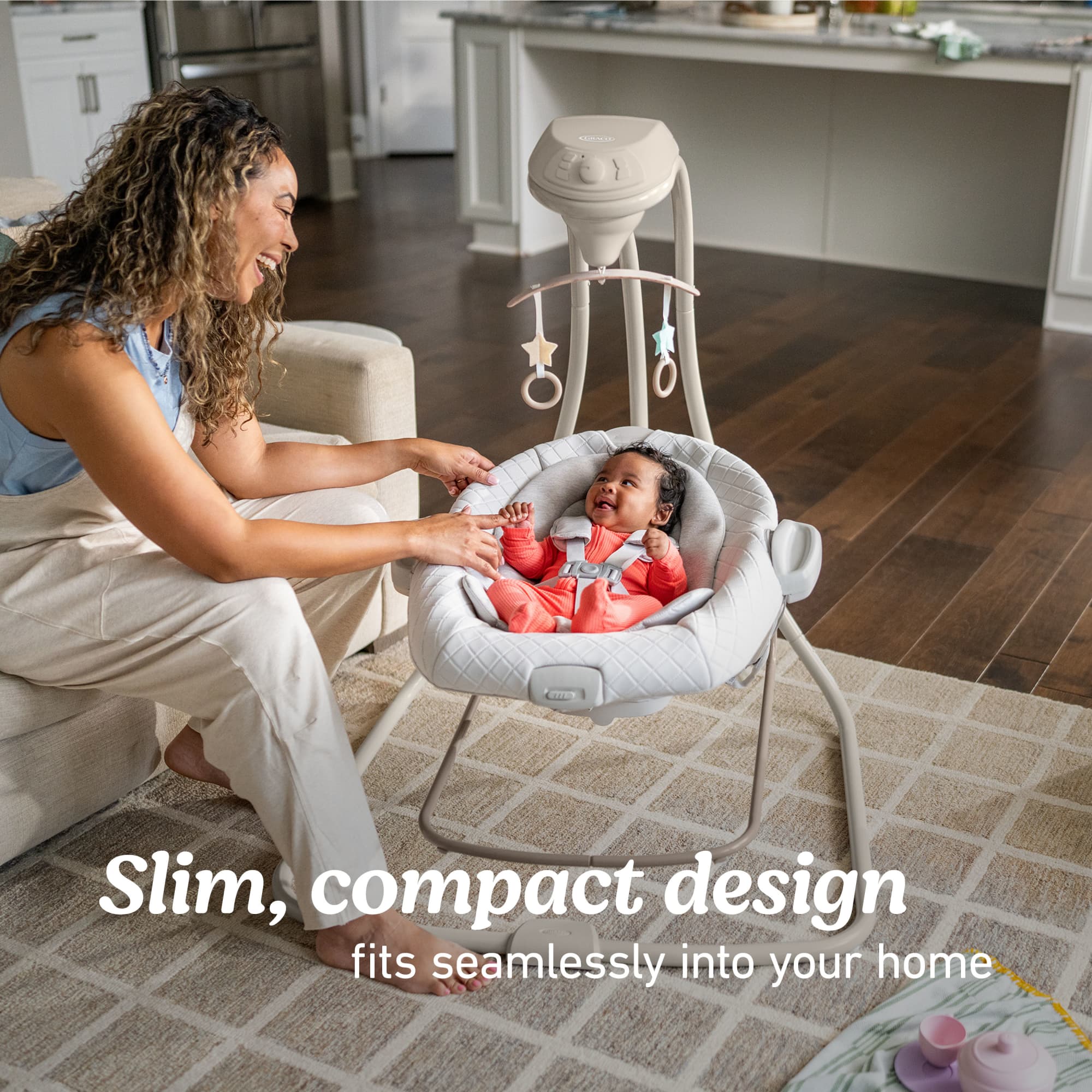 Graco DuetConnect LX Baby Swing and Bouncer - Wales – Albee Baby