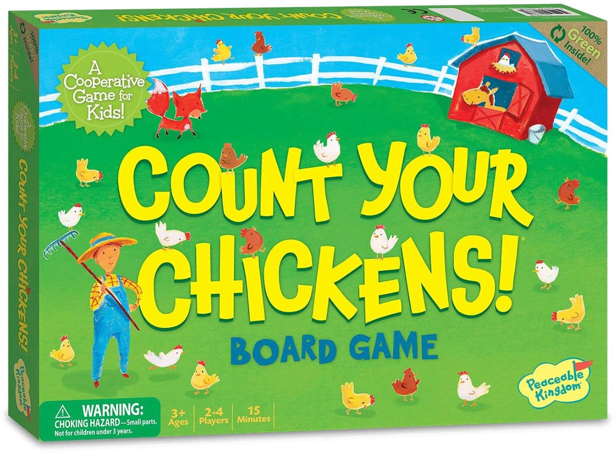 Peaceable Kingdom Count Your Chickens Counting Game - GM108
