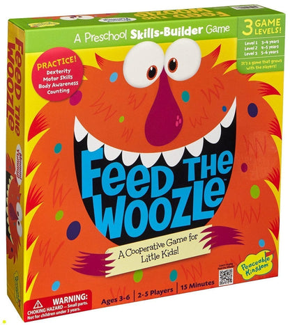 Peaceable Kingdom Feed the Woozle Game - GMK2