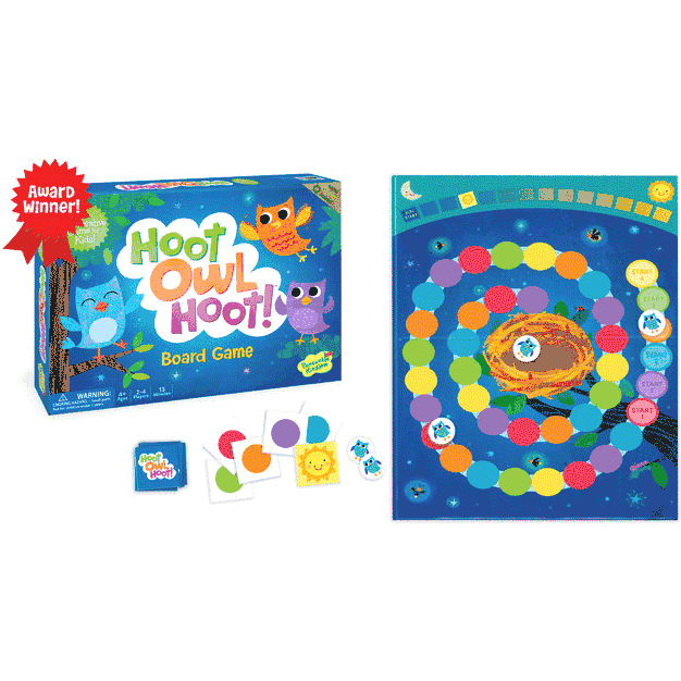 Peaceable Kingdom Hoot Owl Hoot! Cooperative Board Game - GM106