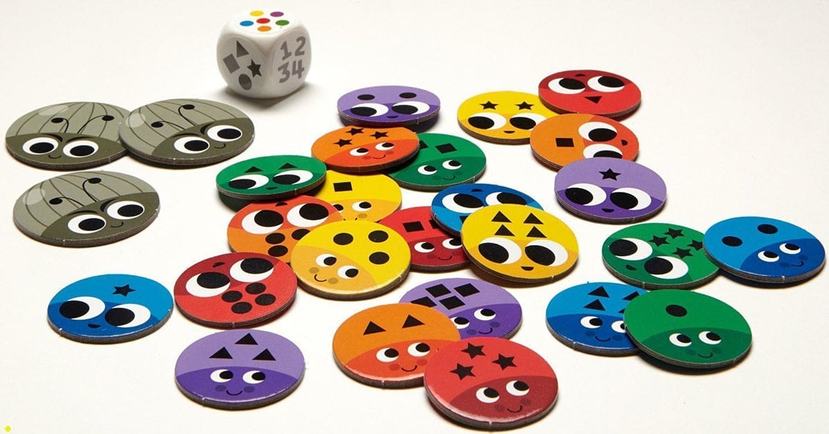 Peaceable Kingdom Snug as a Bug in a Rug Matching Game - GMK1