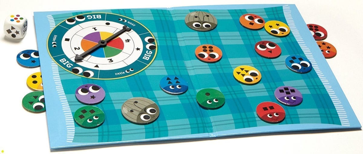 Peaceable Kingdom Snug as a Bug in a Rug Matching Game - GMK1