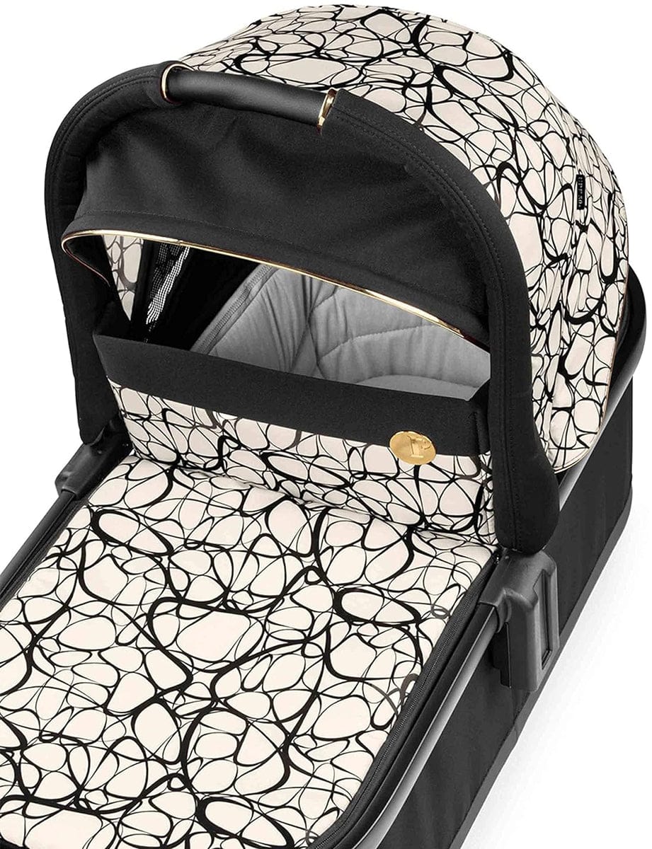 PEG Bassinet With Home Stand - Graphic Gold - IN1900NA00AB50RO01