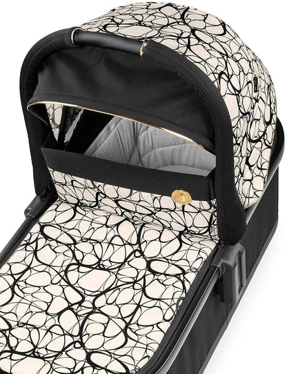 PEG Bassinet With Home Stand - Graphic Gold - IN1900NA00AB50RO01