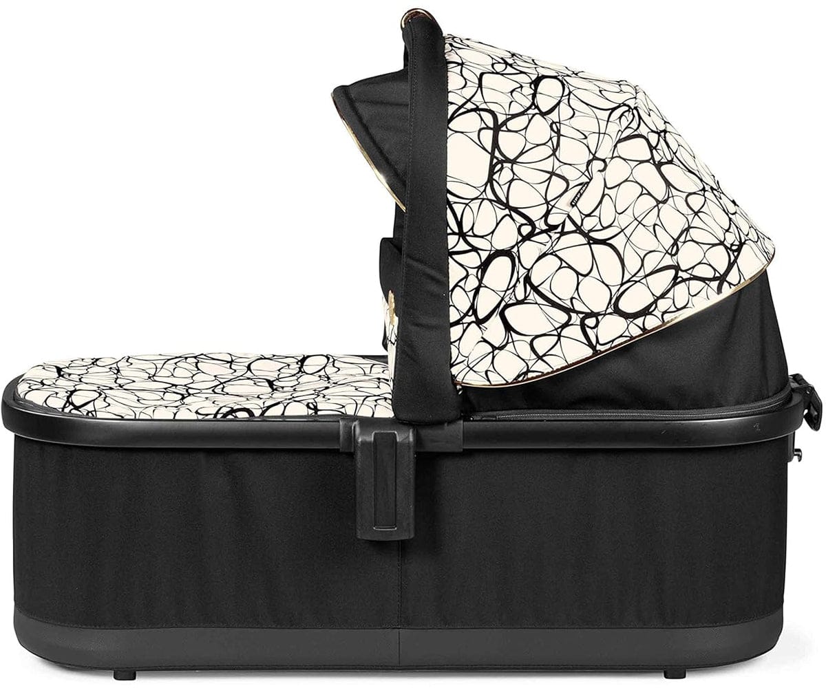 PEG Bassinet With Home Stand - Graphic Gold - IN1900NA00AB50RO01