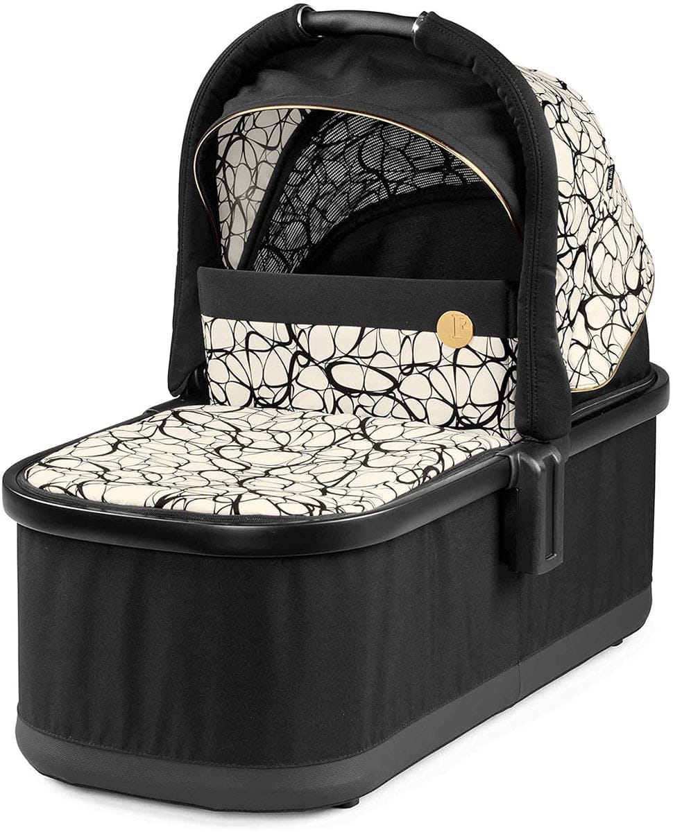 PEG Bassinet With Home Stand - Graphic Gold - IN1900NA00AB50RO01