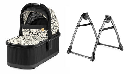 PEG Bassinet With Home Stand - Graphic Gold - IN1900NA00AB50RO01