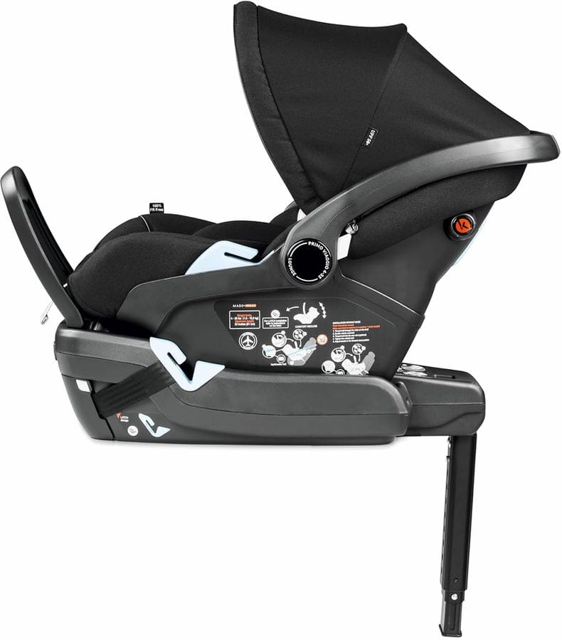 PEG City Loop Chassis + Primo Viaggio Lounge Infant Car Seat Bundle - Black / True Black - ICLP000009-IMLO00US00GU13MO13