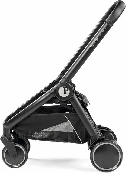 PEG City Loop Chassis + Primo Viaggio Urban Mobility Infant Car Seat Bundle - Black / True Black - ICLP000009-IMUB00US00GU13MO13