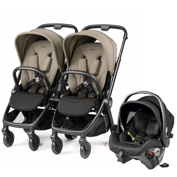 peg perego double stroller book for two PEG City Loop Double Stroller + Primo Viaggio Urban Mobility Baseless –  Albee Baby