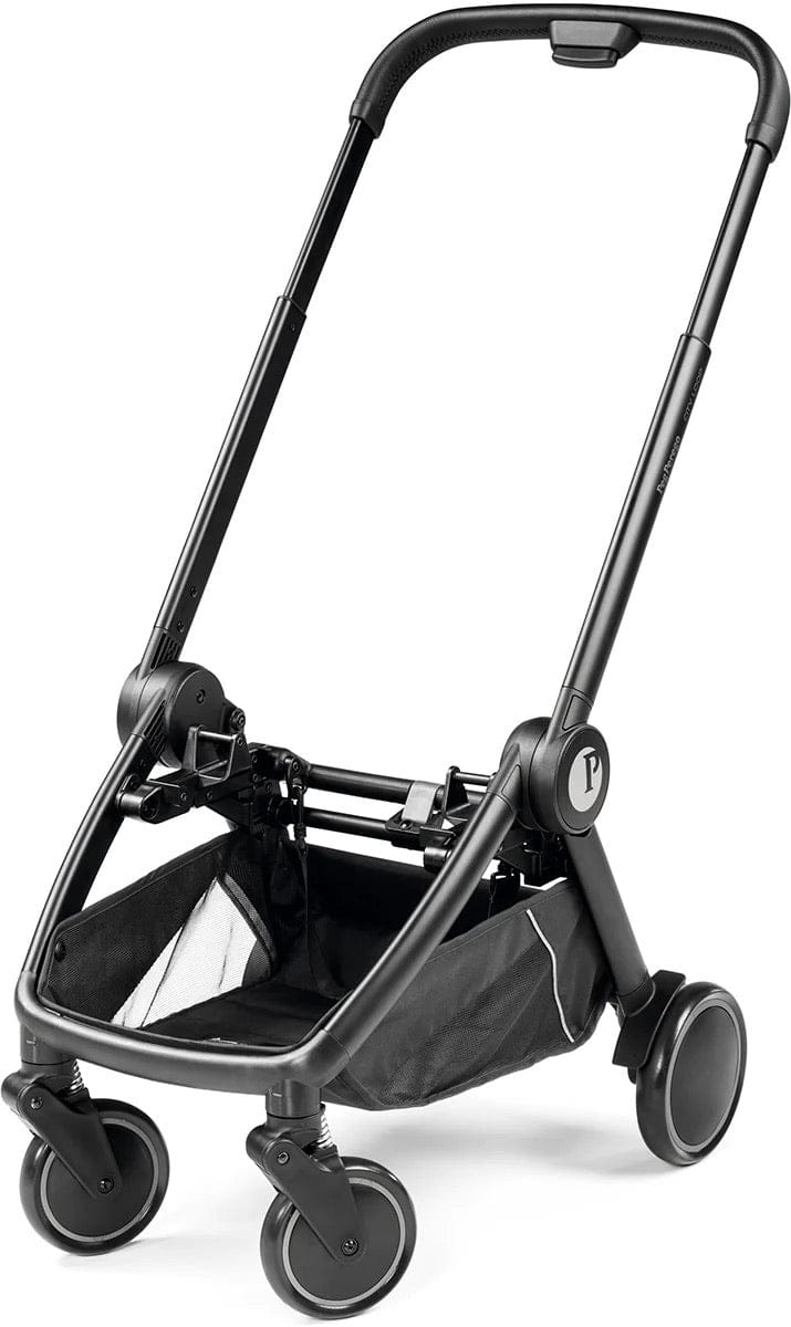 PEG City Loop Twin Stroller + Primo Viaggio Lounge Travel System Bundle - Black / Vanilla Blend / Vanilla Blend - CLP-TWIN-TRVL-LOUNGE-VANBL