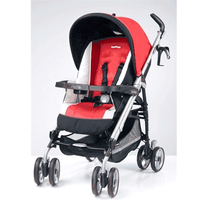 Peg Perego 2010 Pliko P3 Stroller in Pepper - IP428US34FG13ST