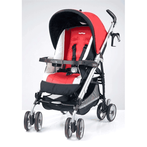 Peg Perego 2010 Pliko P3 Stroller in Pepper - IP428US34FG13ST