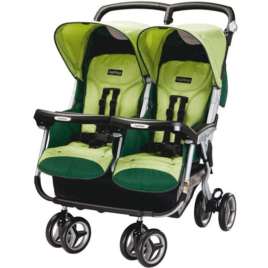 Peg Perego Aria Twin 60/40 Double Stroller - Myrto - IPAX04DA44GT44