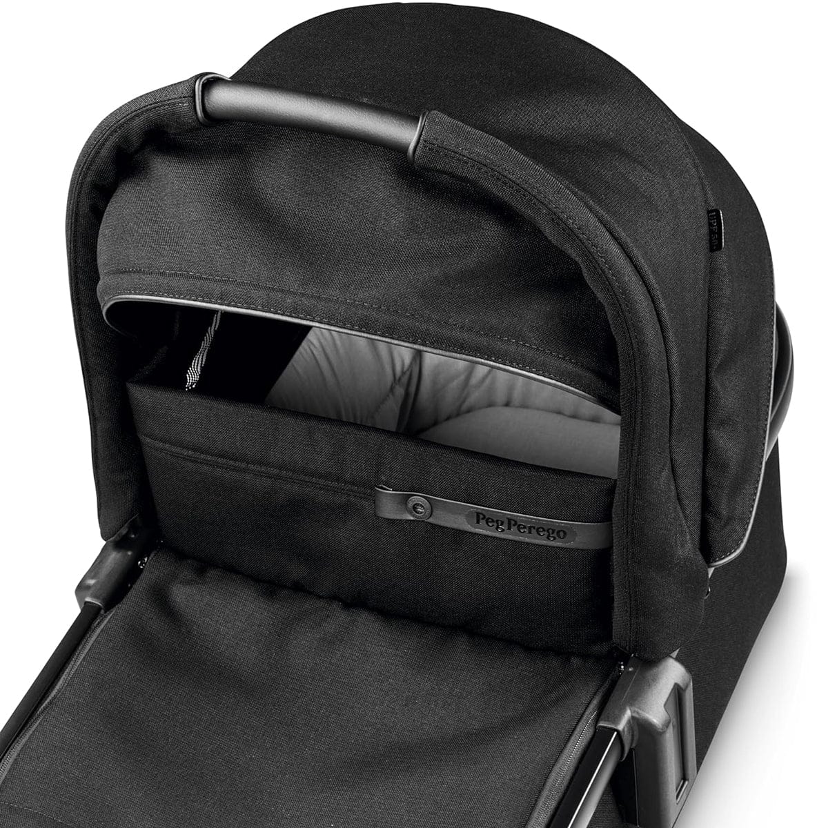 Peg Perego Bassinet With Home Stand - True Black - IN1900NA00GU13MO13