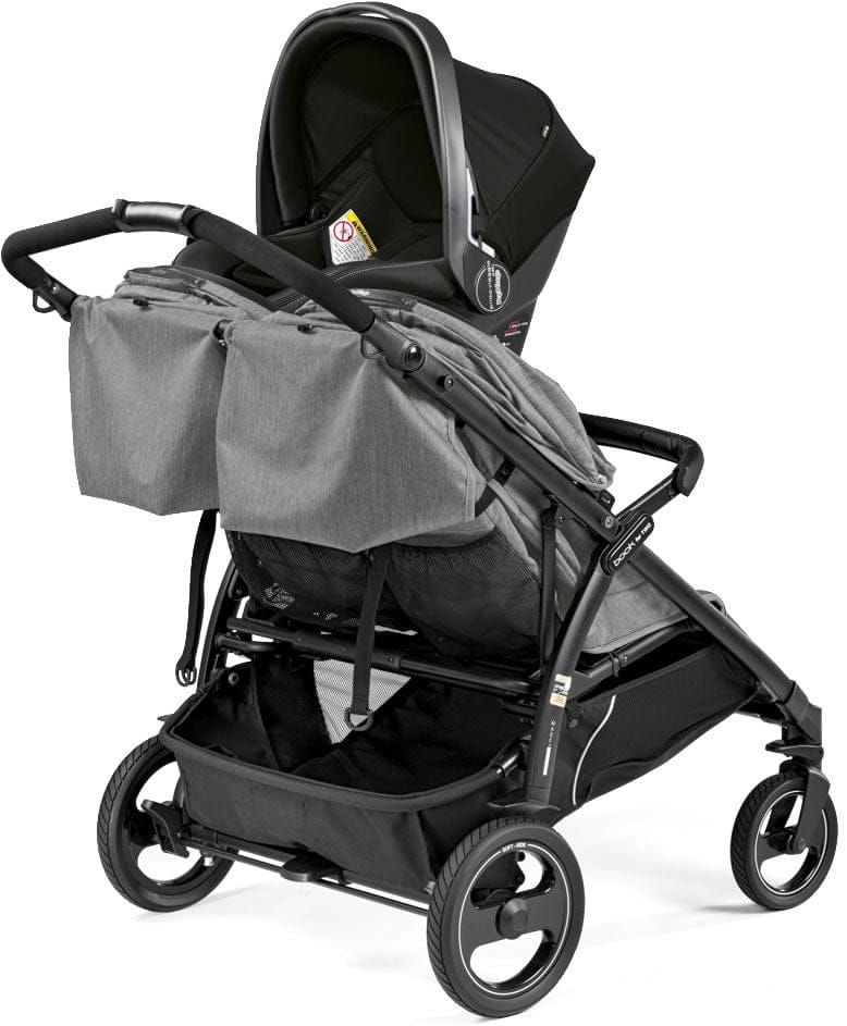 Peg Perego Book for Two Side by Side Double Stroller - Onyx - IP0528RO01DX13