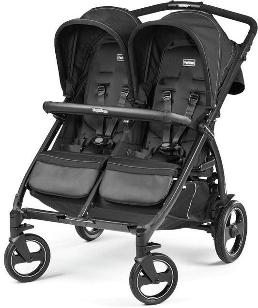 Peg Perego Book for Two Side by Side Double Stroller - Onyx - IP0528RO01DX13