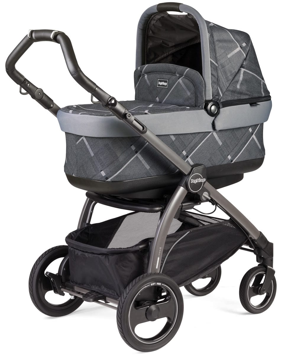 Peg Perego Book Pop Up Stroller - Portraits Grey - IPMS62FM53DX93