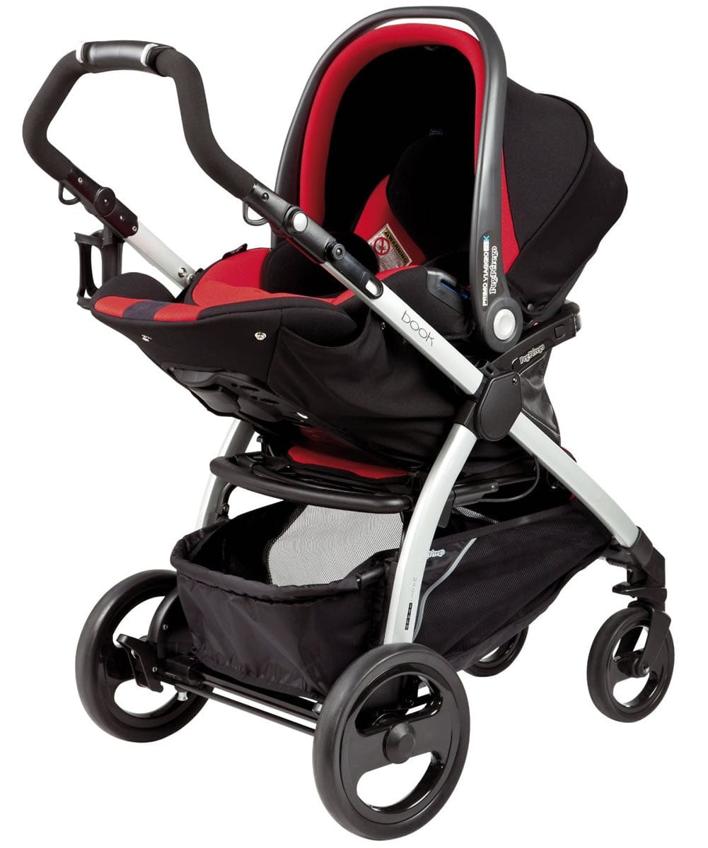 Peg Perego Book Stroller in Stone (Black) - IPBO28US34FT13MJ53