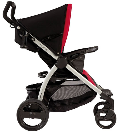 Peg Perego Book Stroller in Stone (Black) - IPBO28US34FT13MJ53