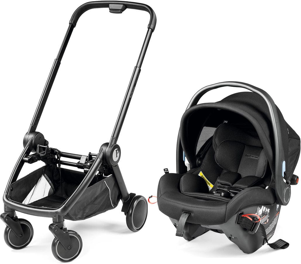 PEG City Loop Chassis + Primo Viaggio Urban Mobility Infant Car Seat Bundle - Black / True Black - ICLP000009-IMUB00US00GU13MO13