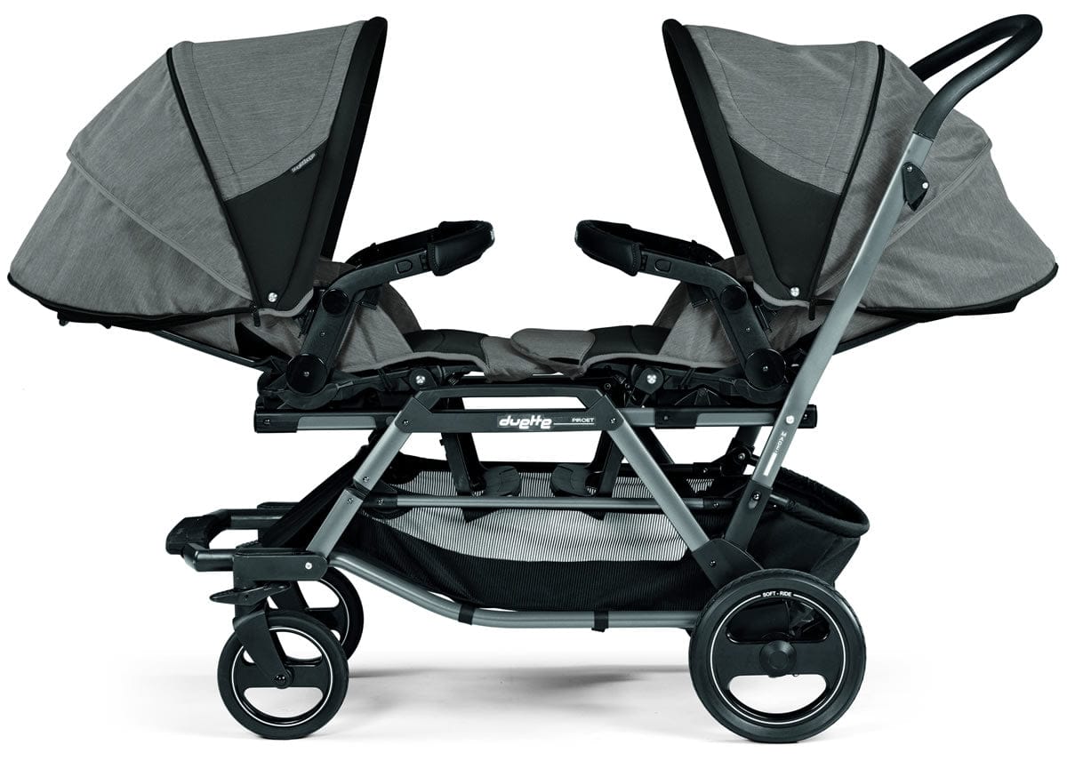 Peg Perego Duette Piroet Double Stroller - Atmosphere - IP0828MF53DX53