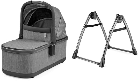 Peg Perego OPEN BOX Bassinet With Home Stand - Atmosphere
