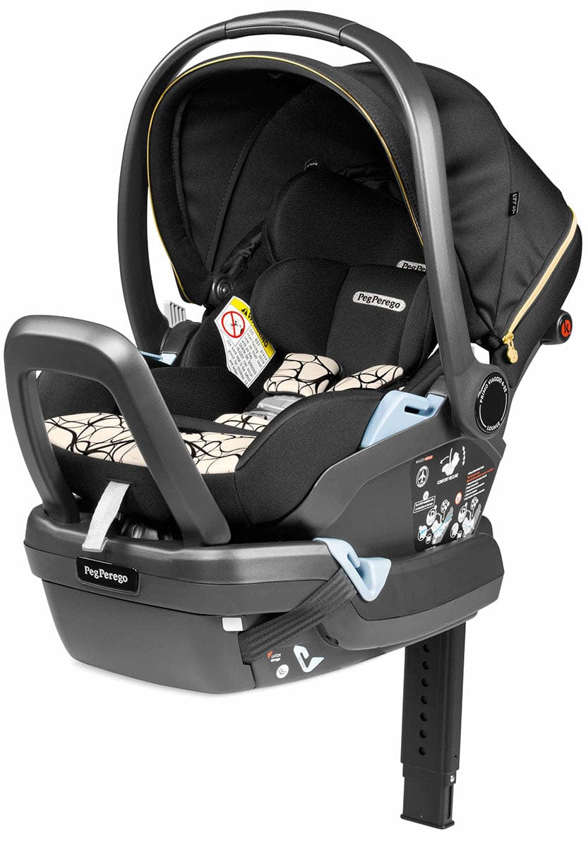 Peg Perego OPEN BOX Primo Viaggio 4-35 Lounge Reclining Infant Car Seat - Graphic Gold - IMLO00US00DX13AB50-OB