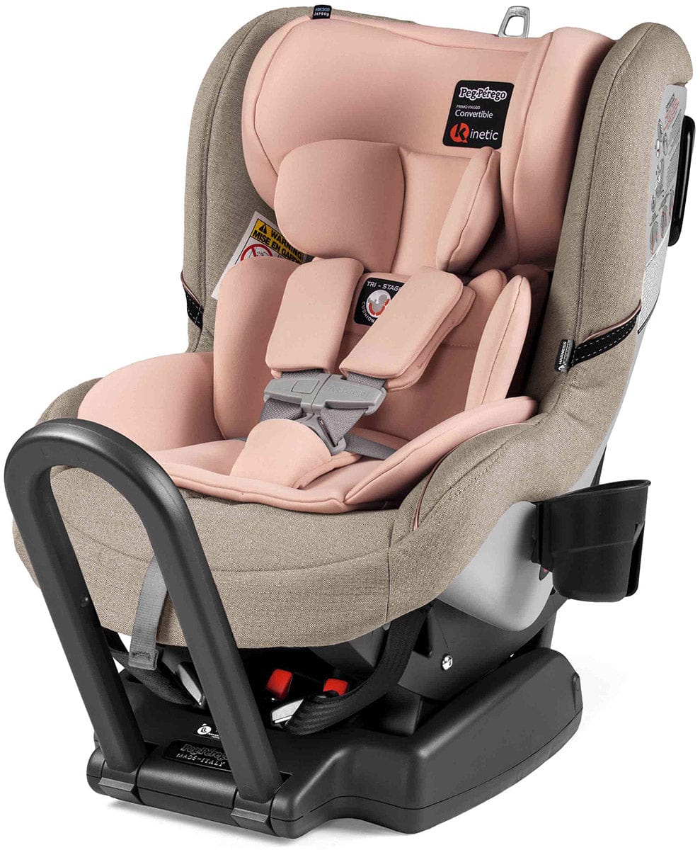 Peg Perego OPEN BOX Primo Viaggio Kinetic Convertible Car Seat - Mon Amour - IMCO02US00BA36DX19-OB