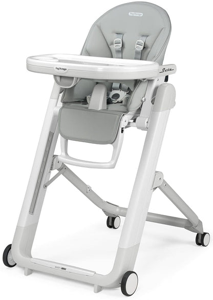 Peg Perego OPEN BOX Siesta High Chair - Pure Grey - IMSIESNA01BL73-OB