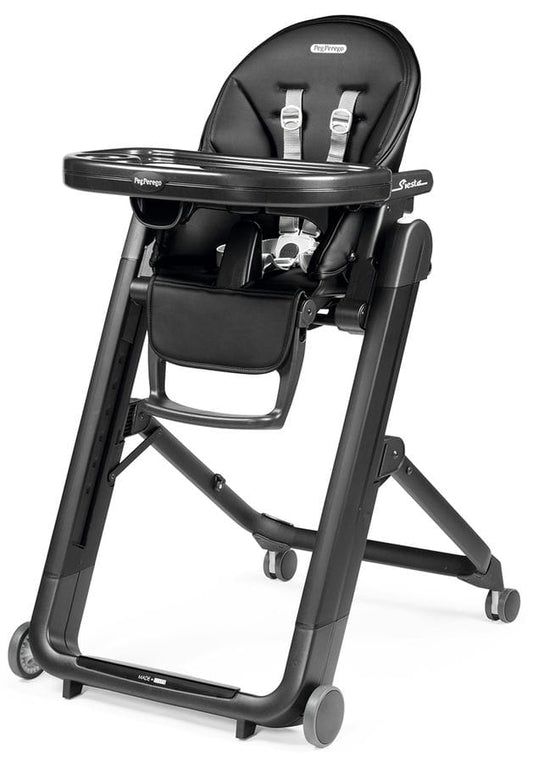 Peg Perego OPEN BOX Siesta High Chair - True Black - IMSIESNA03BL13T-ob