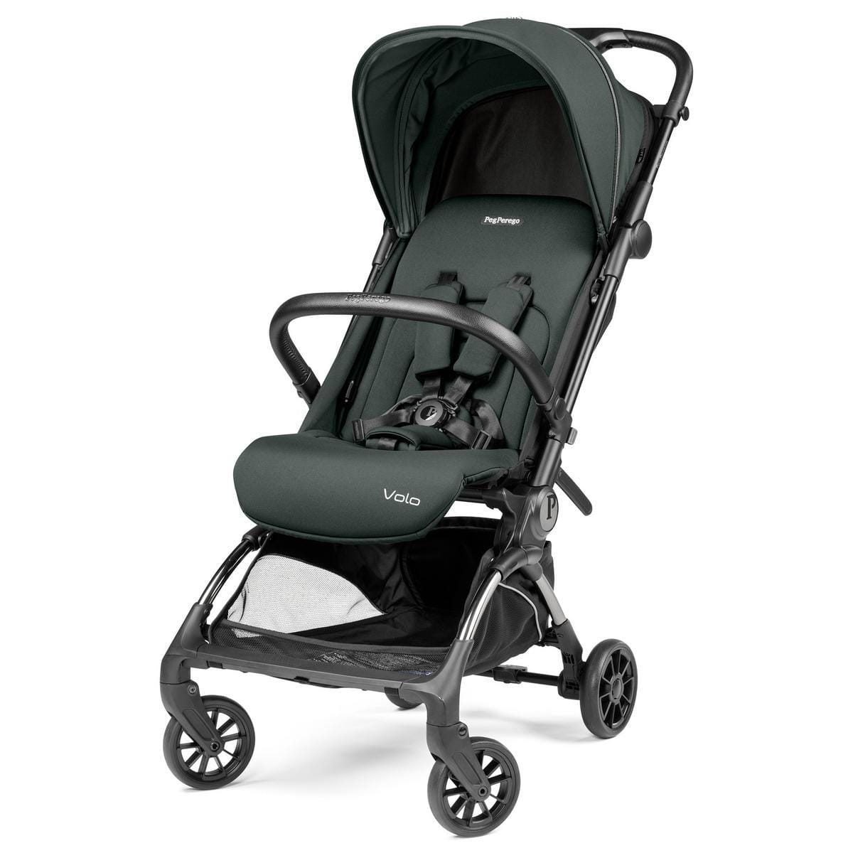 Peg Perego OPEN BOX Volo Compact Stroller - Metal - IP3100NA00BK01BK94-ob