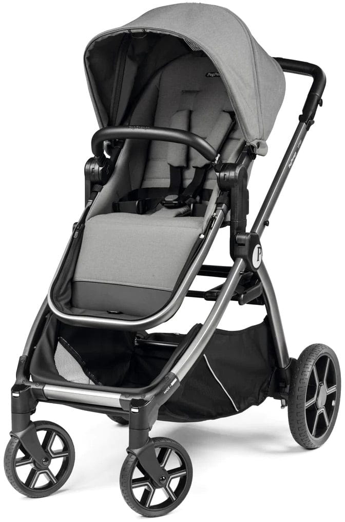 Peg Perego OPEN BOX Ypsi Single-to-Double Stroller - Mercury - IP2400NA00GM53-OB