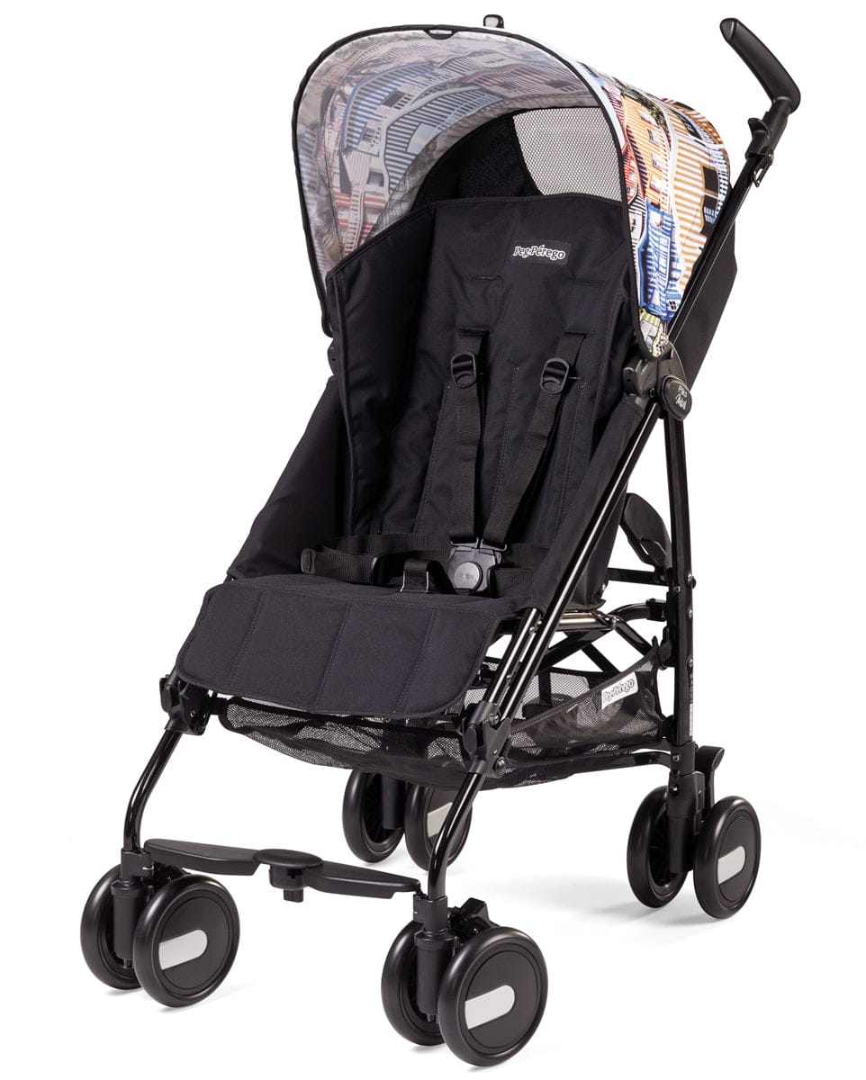Peg Perego Pliko Mini Lightweight Umbrella Stroller - House - IPKR35RO01CA31