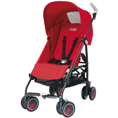 Peg Perego Pliko Mini Lightweight Umbrella Stroller - Fire Red - IPKR28US35RO49