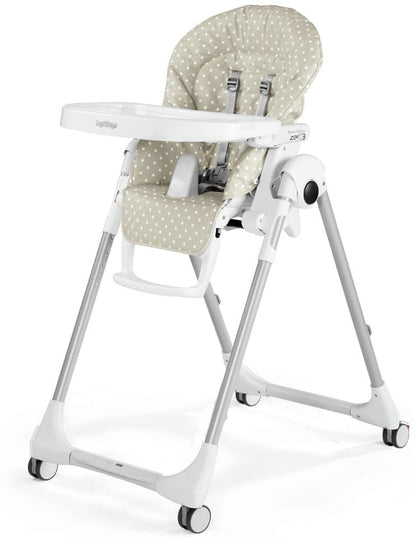Peg Perego Prima Pappa Zero 3 High Chair - Baby Dot Beige - IMPP03NA04POI46