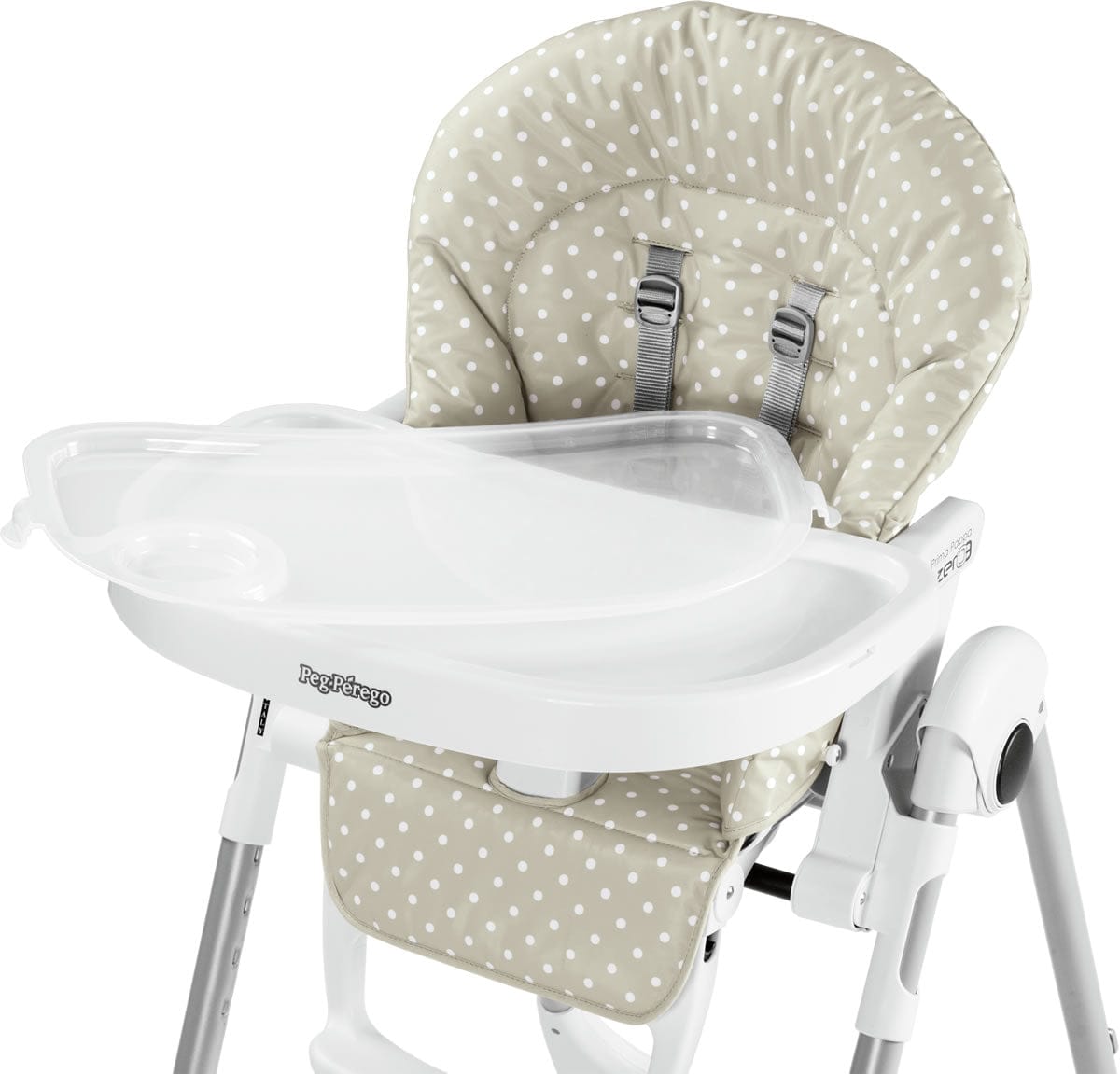 Peg Perego Prima Pappa Zero 3 High Chair - Baby Dot Beige - IMPP03NA04POI46
