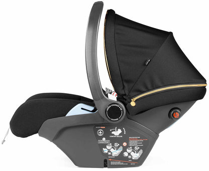 Peg Perego Primo Viaggio 4-35 Lounge Reclining Infant Car Seat - Graphic Gold - IMLO00US00DX13AB50