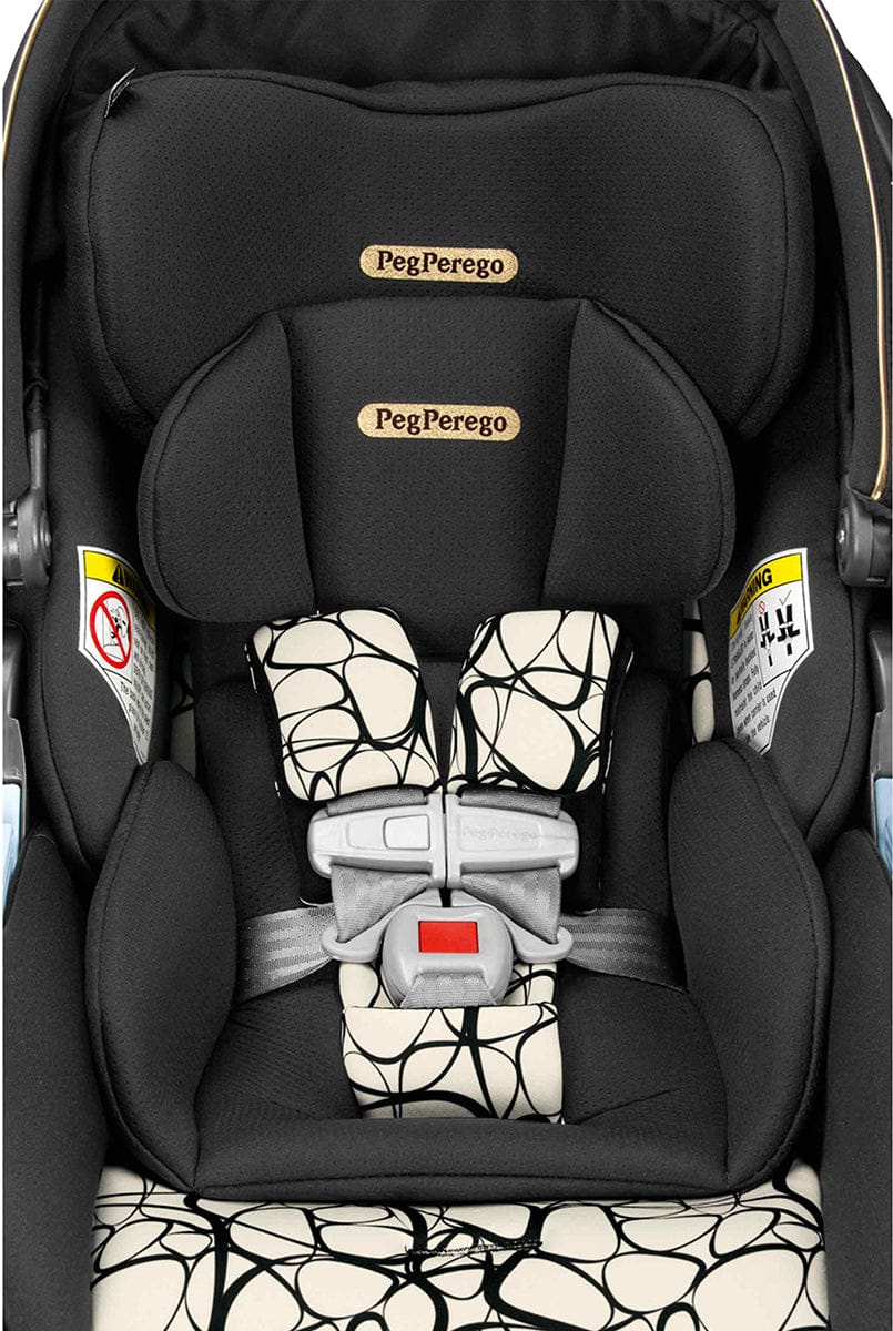 Peg Perego Primo Viaggio 4-35 Lounge Reclining Infant Car Seat - Graphic Gold - IMLO00US00DX13AB50