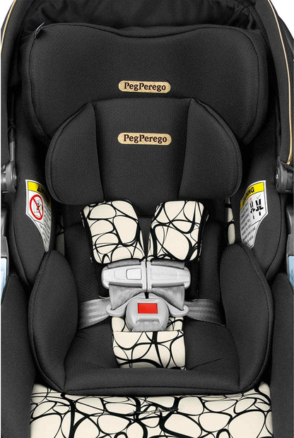 Peg Perego Primo Viaggio 4-35 Lounge Reclining Infant Car Seat - Graphic Gold - IMLO00US00DX13AB50