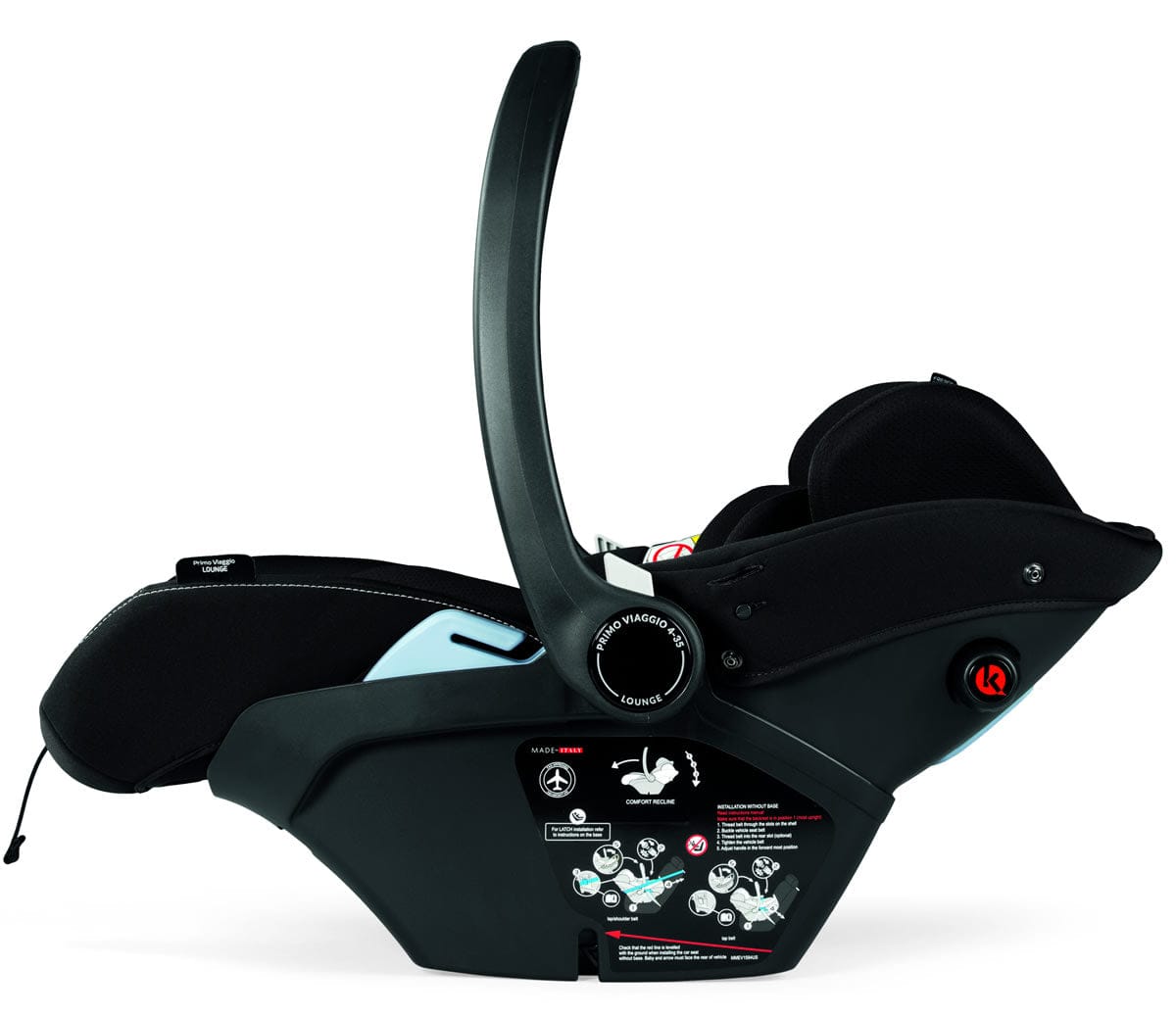 Peg Perego Primo Viaggio 4-35 Lounge Reclining Infant Car Seat - Atmosphere - IMLO00US00DX53TP63